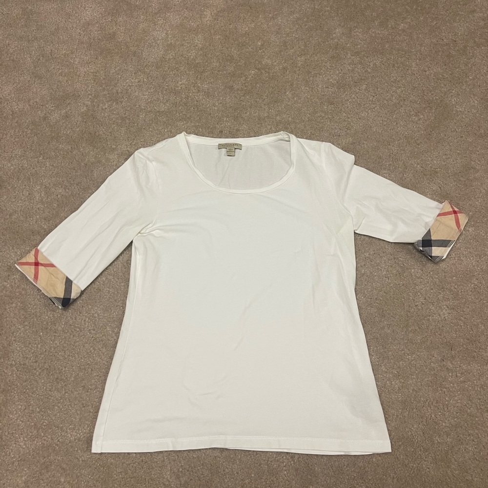Burberry White Top